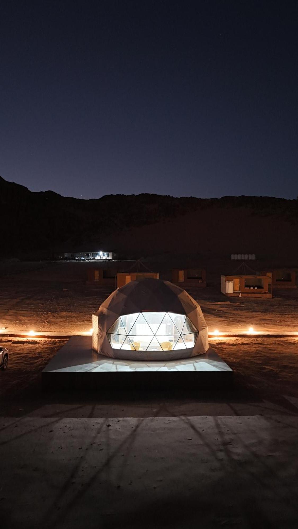 Rum Crystal Luxury Camp Wadi Rum Exteriér fotografie